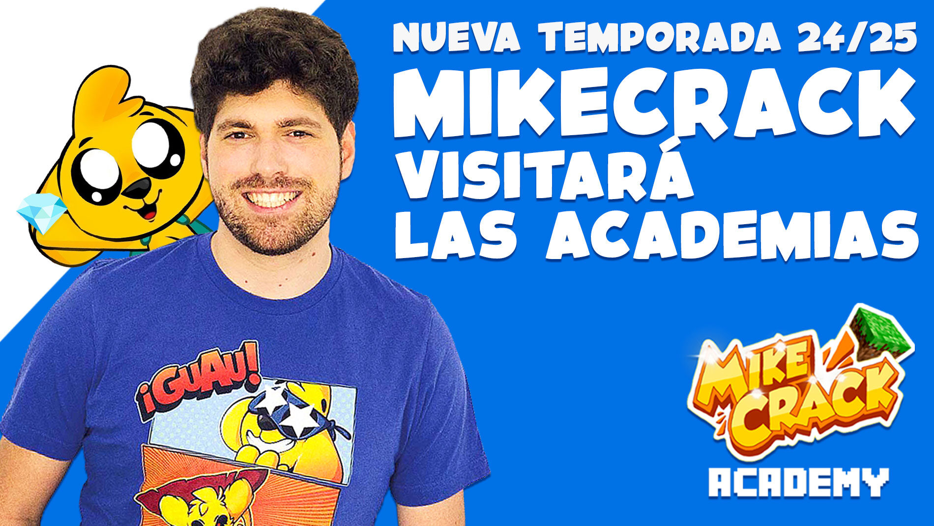 Mikecrack visitará las Academia