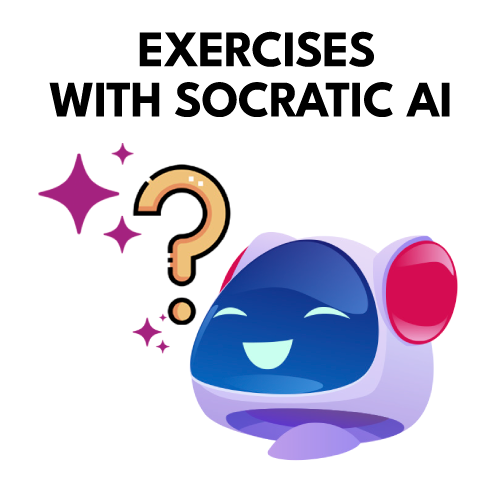 Exercises with Socratic AI