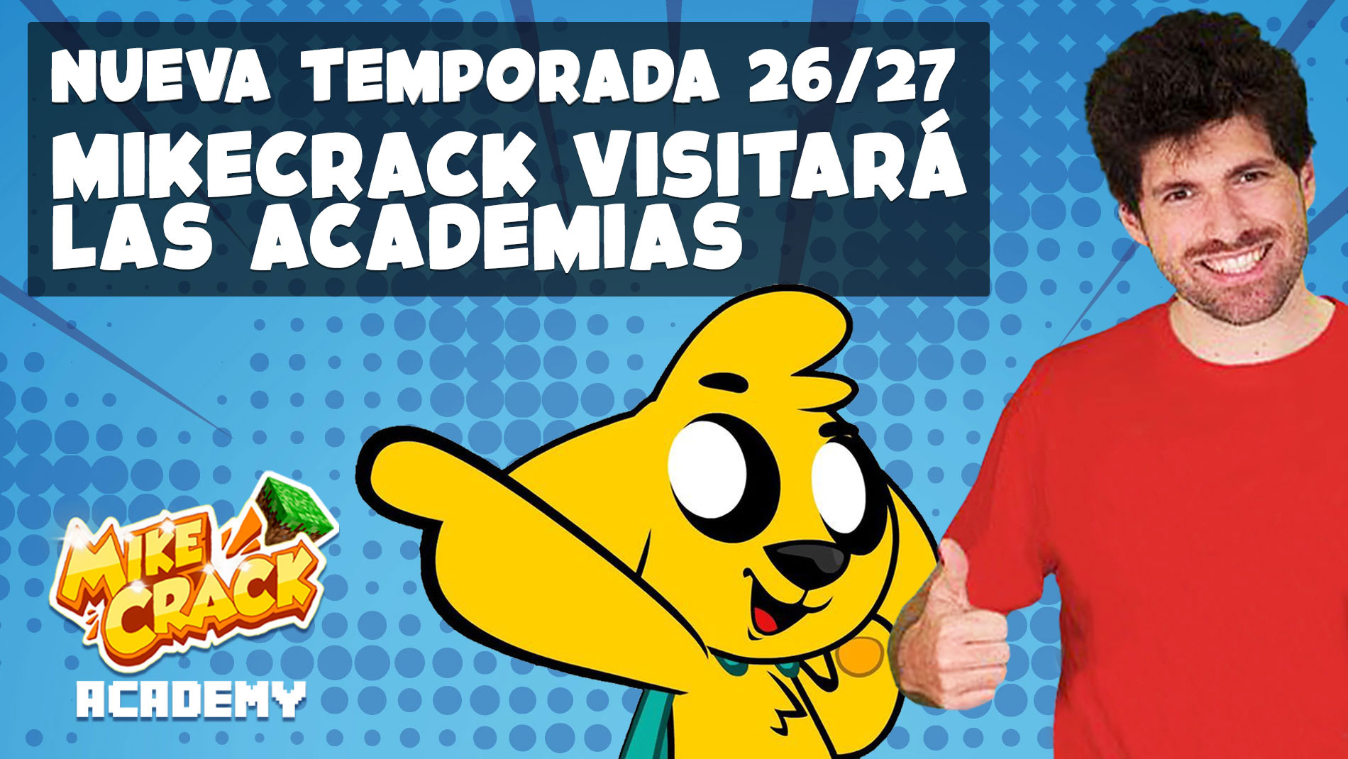 Mikecrack visitará las Academia