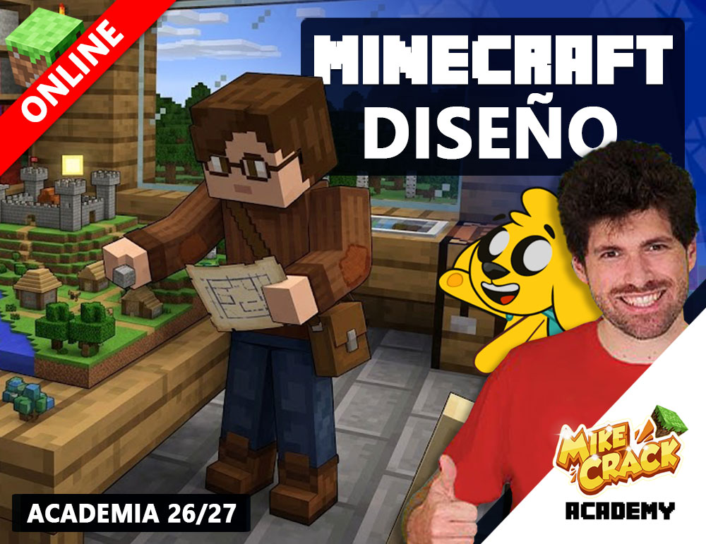 MIKECRACK ACADEMY - Minecraft Diseño